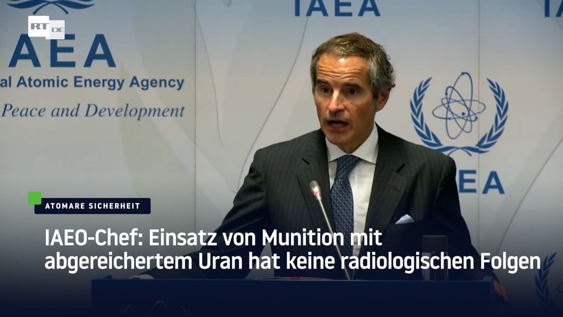 IAEO-Chef: Einsatz von Munition mit abgereichertem Uran hat keine radiologischen Folgen