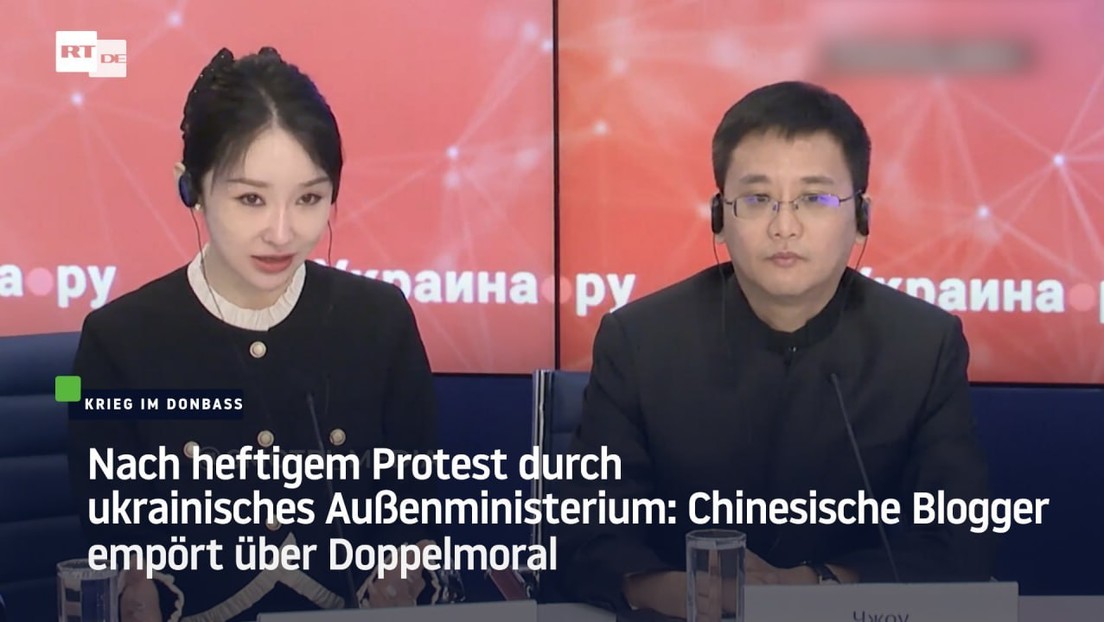 Nach Protest durch ukrainisches Außenministerium: Chinesische Blogger empört über Doppelmoral