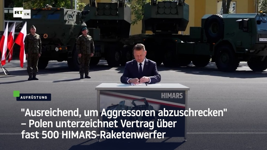 "Ausreichend, um Aggressoren abzuschrecken" – Polen unterzeichnet Vertrag über fast 500 HIMARS