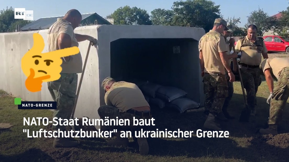 NATO-Staat Rumänien baut "Luftschutzbunker" an ukrainischer Grenze