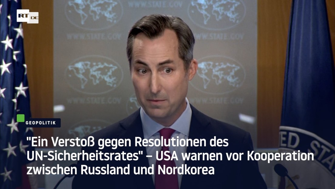USA warnen vor Kooperation zwischen Russland und Nordkorea