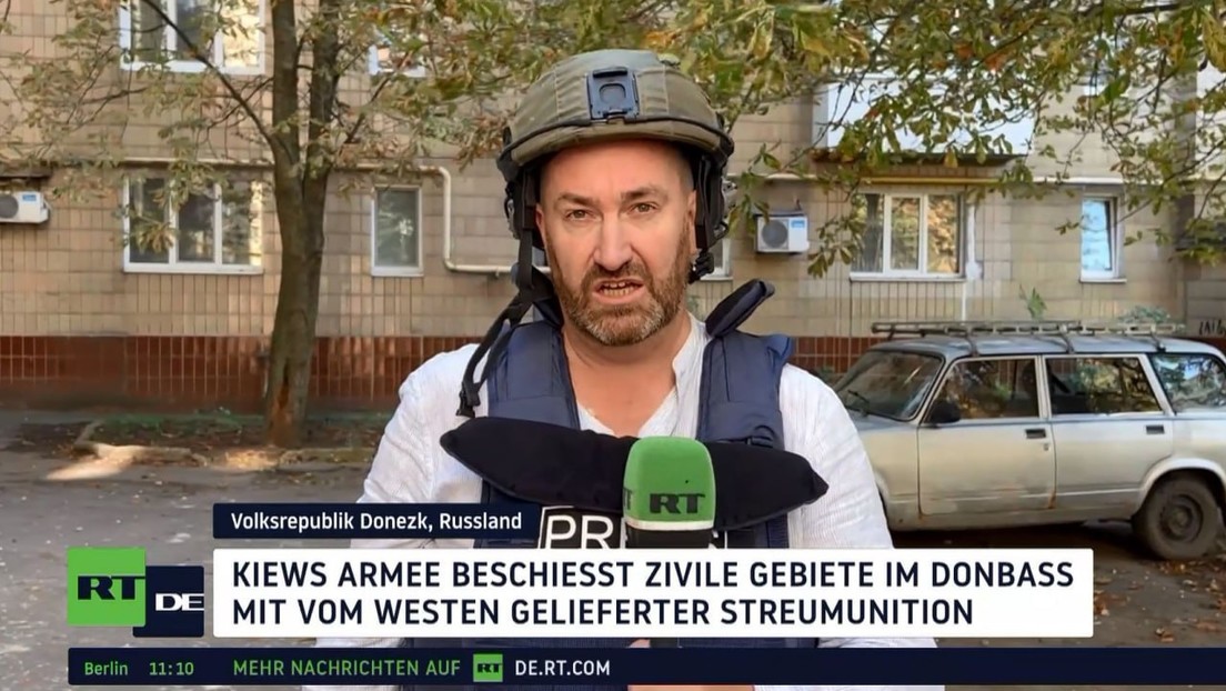 Mindestens zehn Zivilisten in Donezk durch westliche Waffen getötet