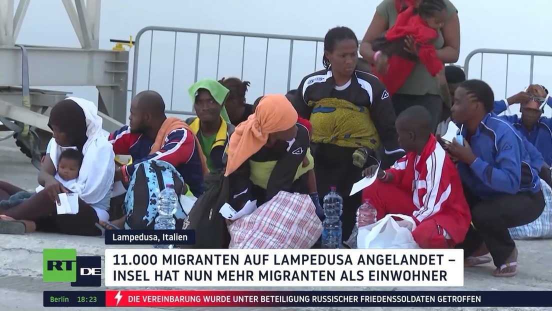11.000 Migranten auf Lampedusa angelandet – UN-Flüchtlingskommissar: "Keine Invasion"