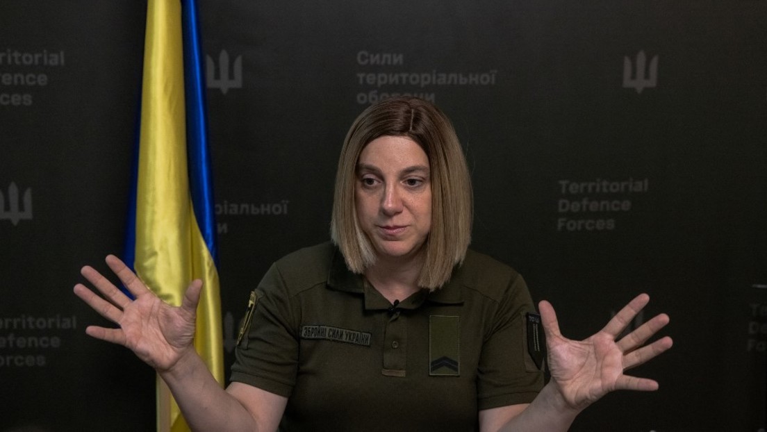 "Sarah" Ashton-Cirillo als Pressesprecher der ukrainischen Streitkräfte suspendiert