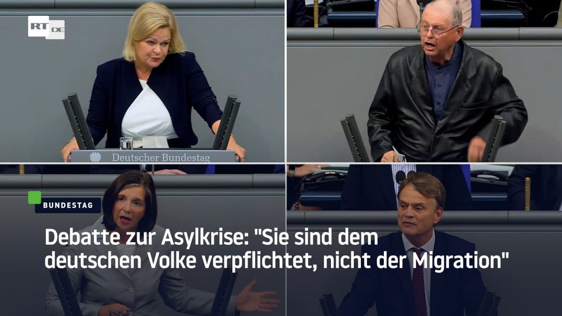 Der Ton wird rauer – Migrationskrise führt zu hitziger Debatte im Bundestag