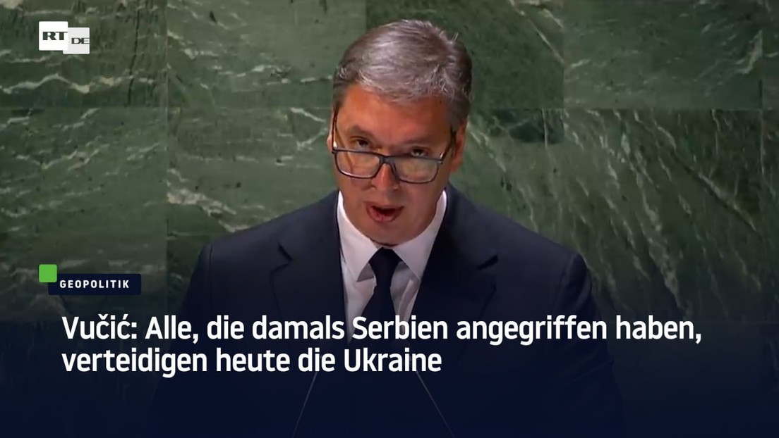 Vučić: Alle, die damals Serbien angegriffen haben, verteidigen heute die Ukraine
