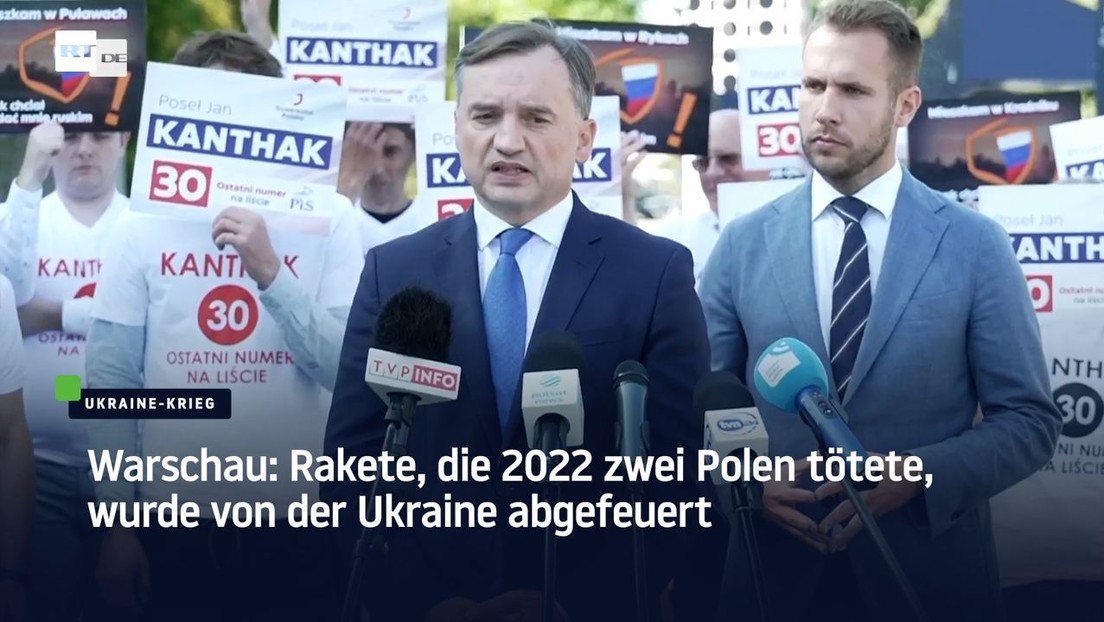 Warschau: Rakete, die 2022 zwei Polen tötete, wurde von der Ukraine abgefeuert