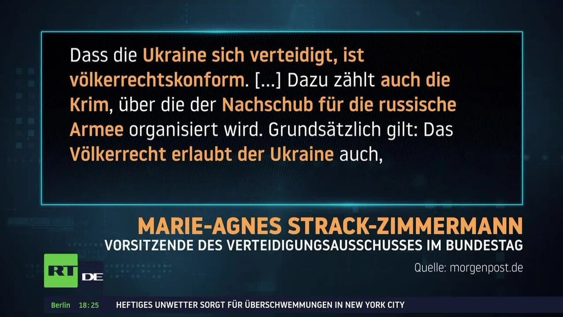 Strack-Zimmermann Hält Mögliche Ukrainische Angriffe Auf Russisches ...