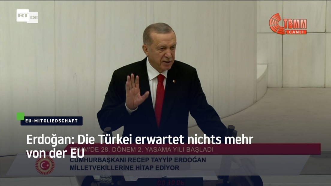Erdoğan: Die Türkei erwartet nichts mehr von der EU