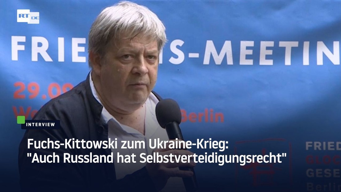 "Auch Russland hat Selbstverteidigungsrecht" – Deutscher Friedensrat zum Ukraine-Krieg