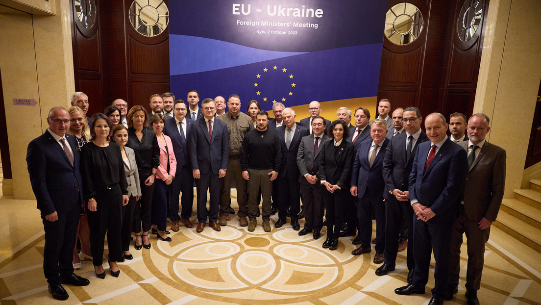 Reine Propaganda-Show: Treffen der EU-Außenminister in Kiew