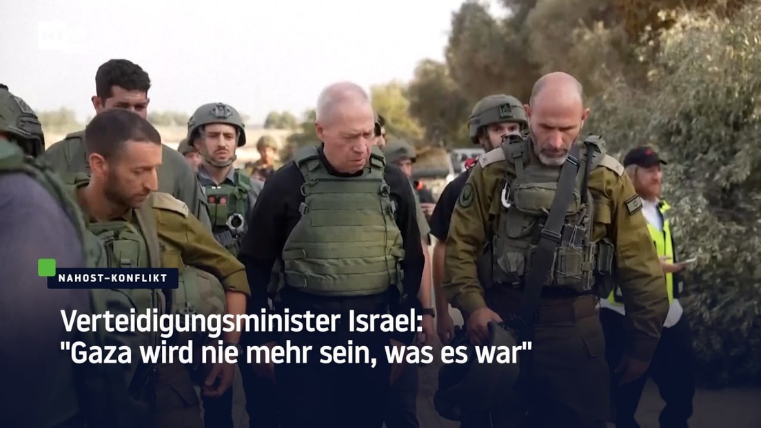 "Wir werden alles zerstören" – Israels Verteidigungsminister zieht Vergleich zum Islamischen Staat