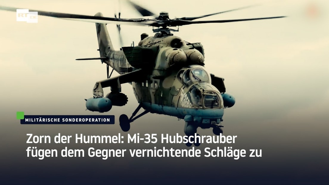 "Zeus" im Dienst des Vaterlandes: Kampfeinsatz von Mi-35-Hubschrauber in Richtung Krasnolimansk