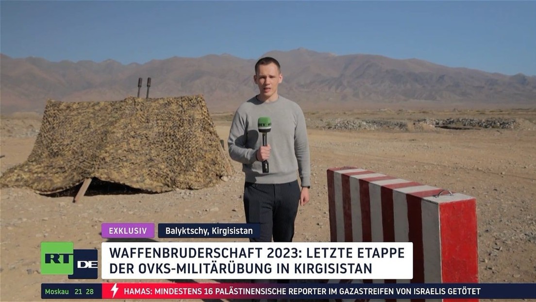 RT-DE-Exklusiv: Waffenbruderschaft 2023: Letzte Etappe der OVKS-Militärübung in Kirgistan
