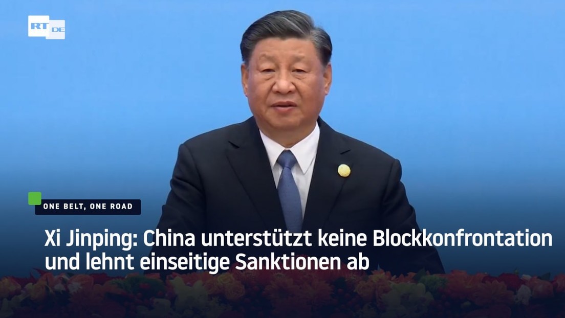 Xi Jinping: Kein Platz für geopolitische Spielchen – Kein Platz für Sanktionen und Erpressung