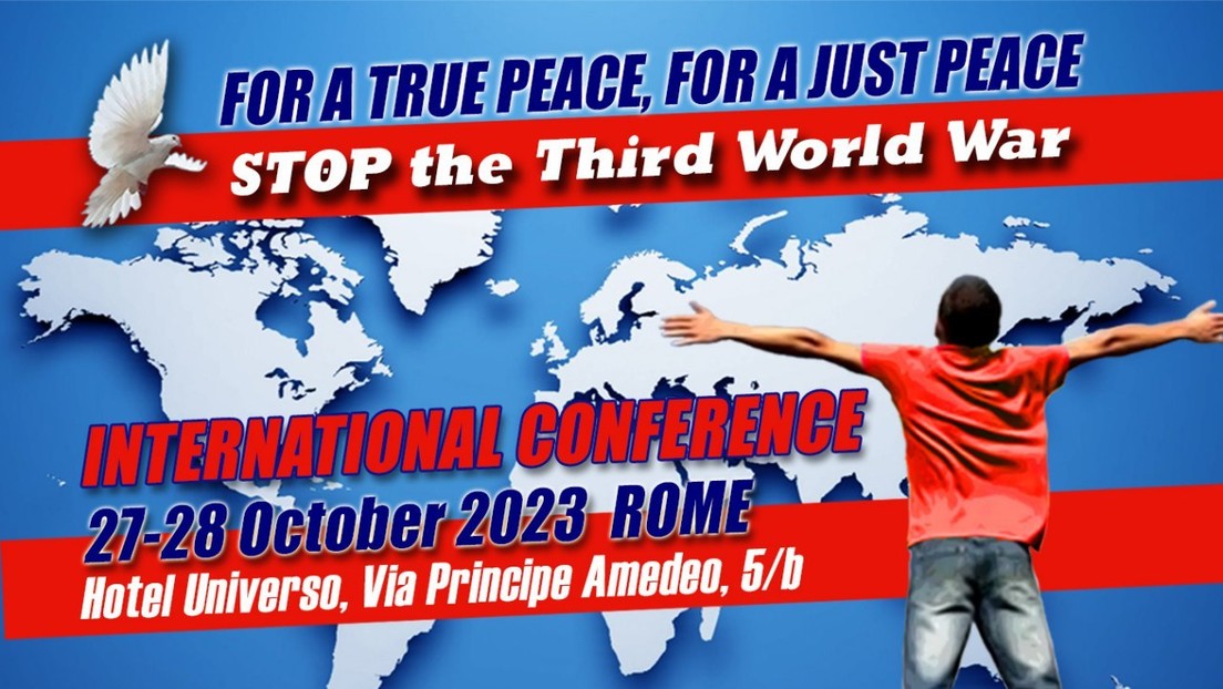 Internationale Friedenskonferenz: Friedenskräfte aus der ganzen Welt kommen nach Rom