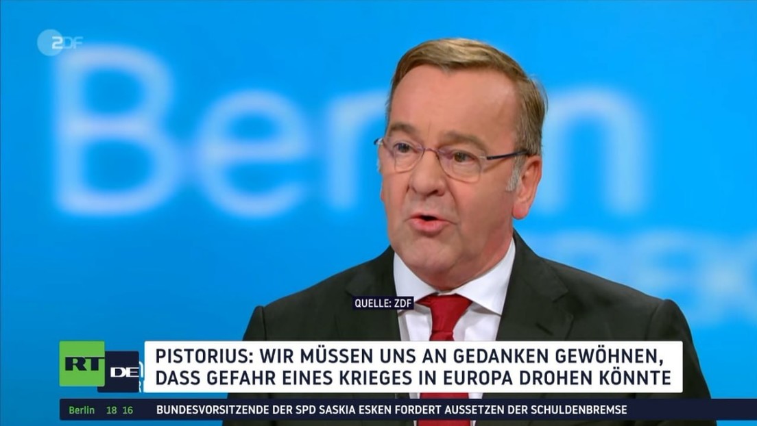 Bundesverteidigungsminister Pistorius: "Wir Müssen Kriegstüchtig Werden ...