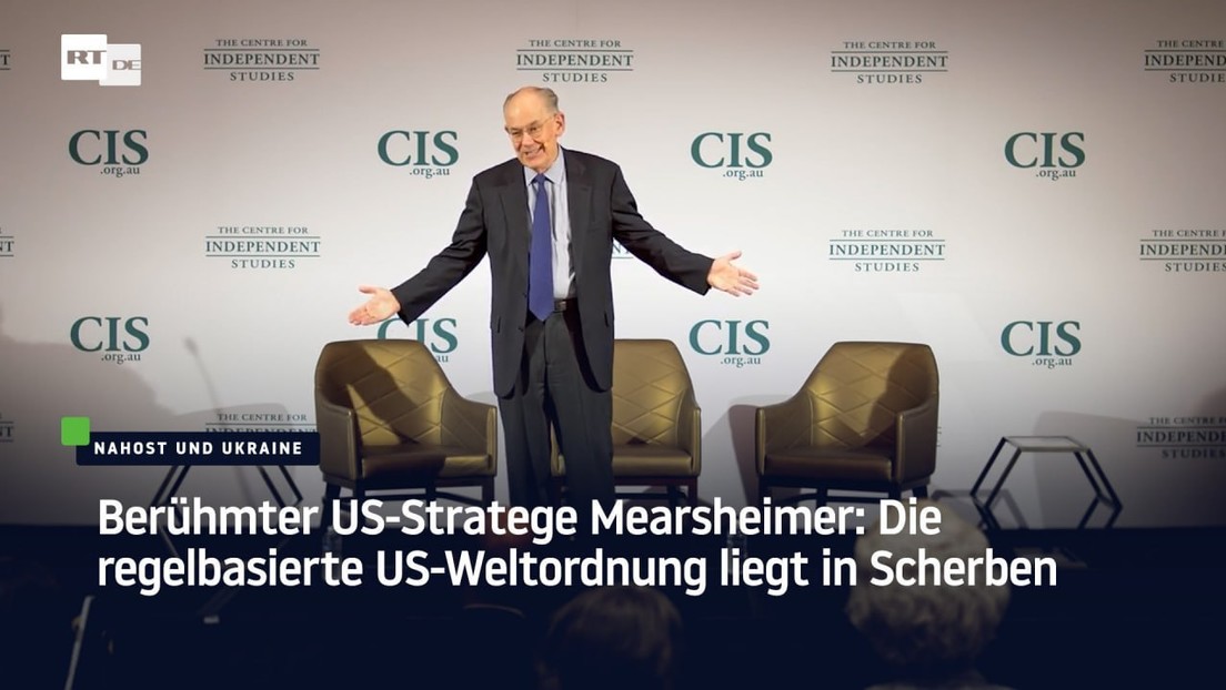 Mearsheimer: USA stecken wegen Ukraine und Israel tief im Schlamassel