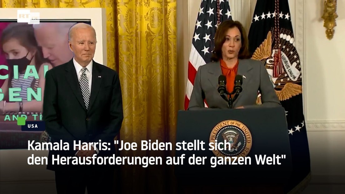Kamala Harris: "Joe Biden stellt sich den Herausforderungen auf der ganzen Welt"