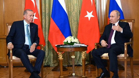 Nahost-Konflikt: Putin und Erdoğan fordern Zwei-Staaten-Lösung
