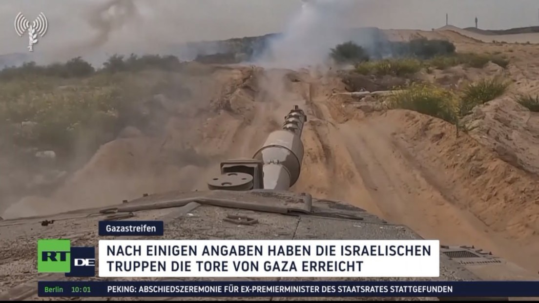 Nahostkonflikt: Israelische Truppen Erreichen Die Tore Von Gaza — RT DE