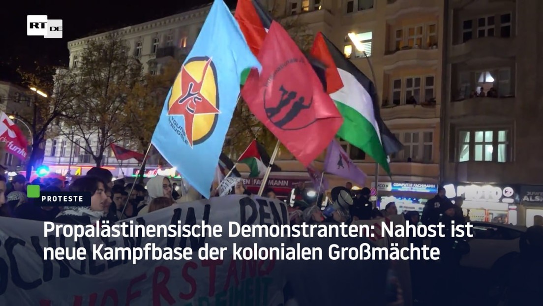 Propalästinensische Demonstranten: Nahost Ist Neue Kampfbase Der ...