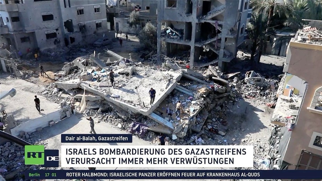 Nahostkonflikt: Israels Bombardierung des Gazastreifens verursacht immer mehr Verwüstungen