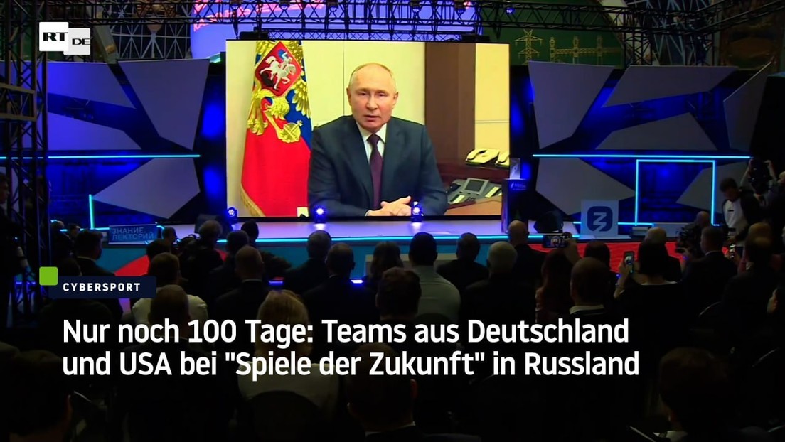 Nur noch 100 Tage: Teams aus Deutschland und USA bei "Spiele der Zukunft" in Russland