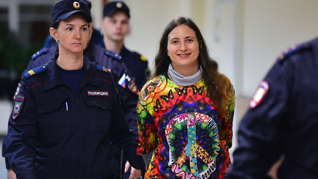Wegen Protestaktion im Supermarkt: Russisches Gericht verurteilt "Aktivistin" zu sieben Jahren Haft