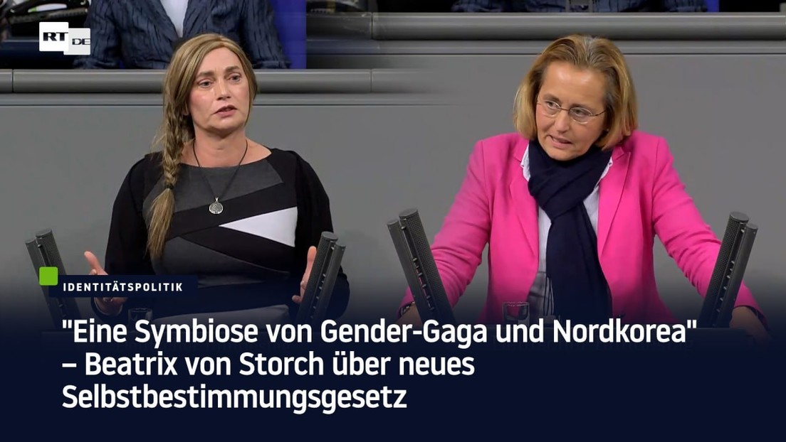 "Eine Symbiose von Gender-Gaga und Nordkorea" – Beatrix von Storch über Selbstbestimmungsgesetz