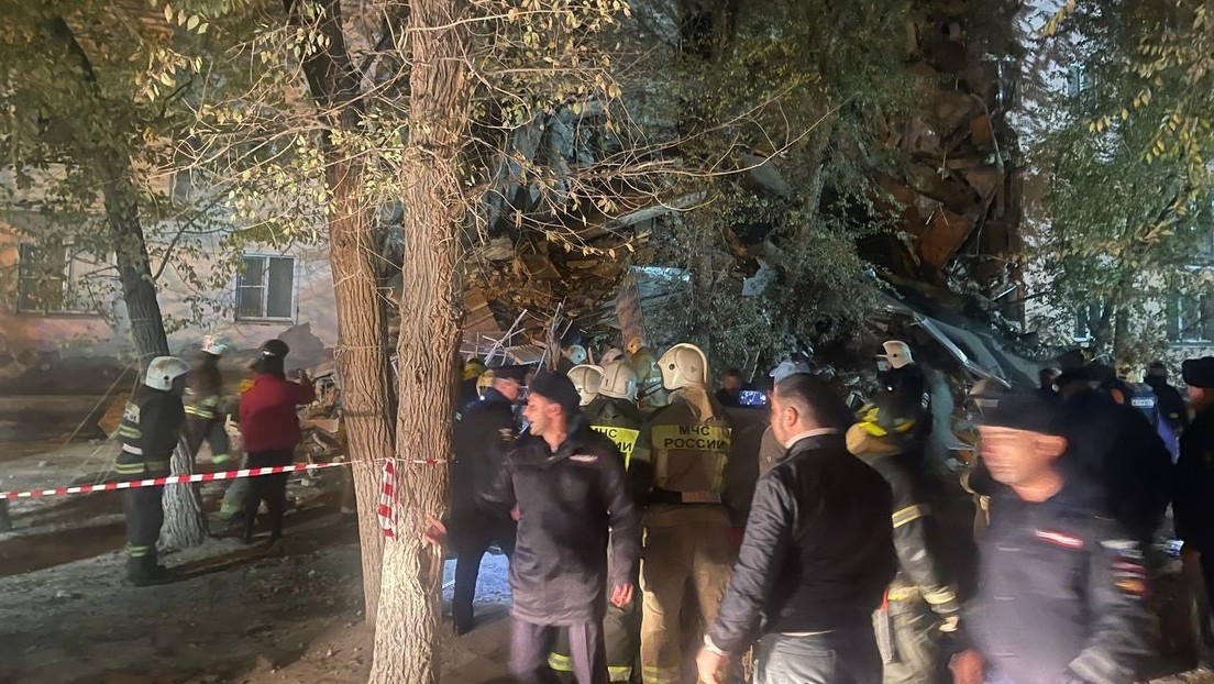 Russland: Wohnhaus in Astrachan teilweise eingestürzt, eine Frau getötet