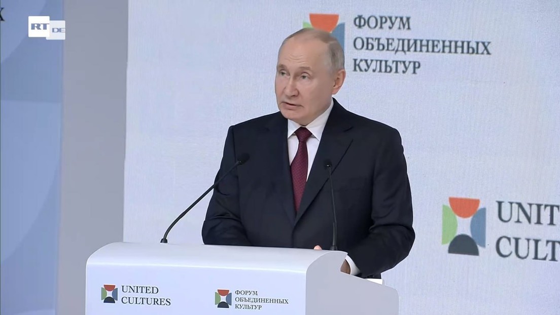 LIVE: Putin spricht auf dem Internationalen Kulturforum in Sankt Petersburg