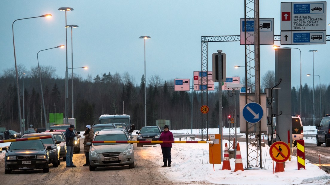 Helsinki: Kundgebung gegen Schließung von Kontrollpunkten an Grenze zu Russland