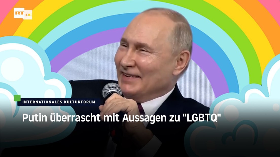 Putin überrascht mit Aussagen zu "LGBTQ"