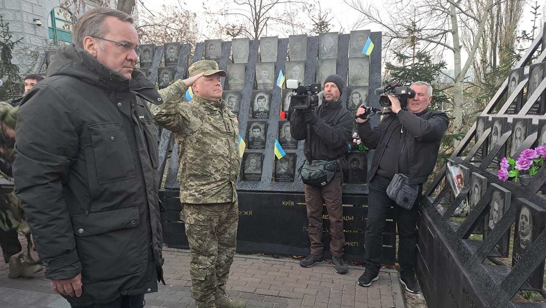 Verteidigungsminister Pistorius überraschend in Kiew:  "Ich freue mich, wieder da zu sein"