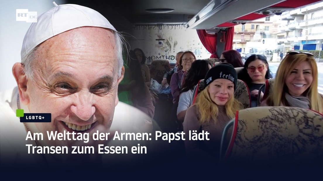 Am Welttag der Armen: Papst lädt Transen zum Essen ein