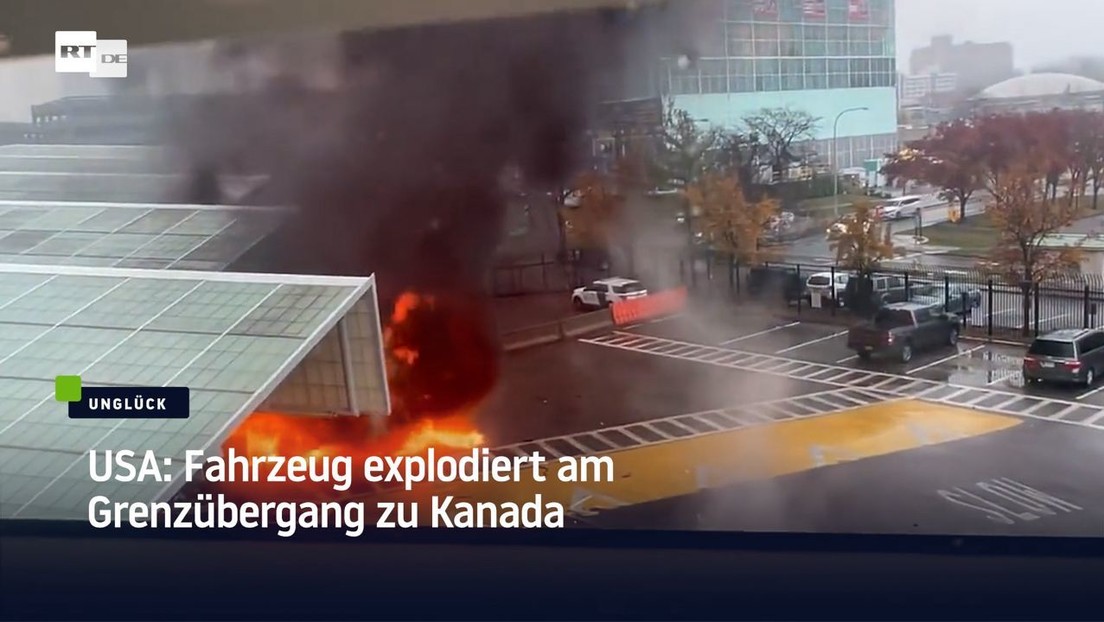 USA: Fahrzeug explodiert am Grenzübergang zu Kanada