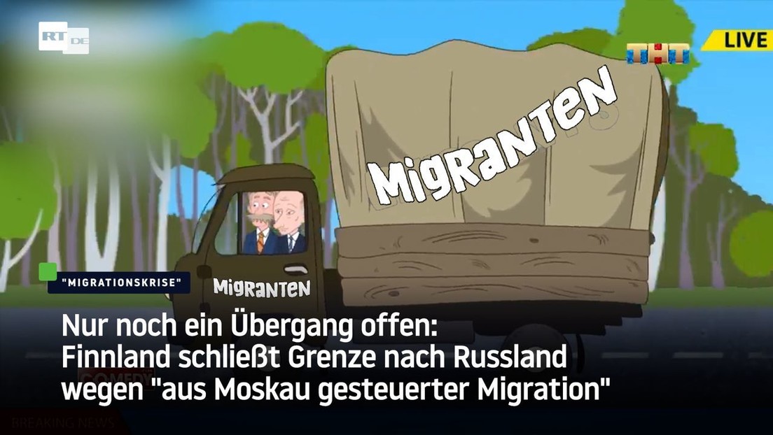 Finnland schließt Grenze nach Russland wegen "aus Moskau gesteuerter Migration"
