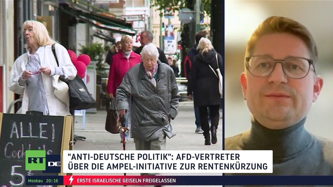 "Antideutsche Politik": AfD-Vertreter über die Ampel-Initiative zur Rentenkürzung