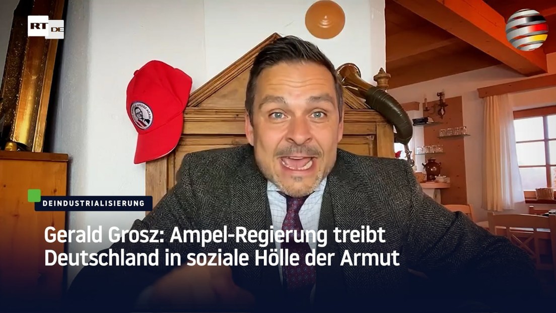 Gerald Grosz: Ampel-Regierung treibt Deutschland in soziale Hölle der Armut