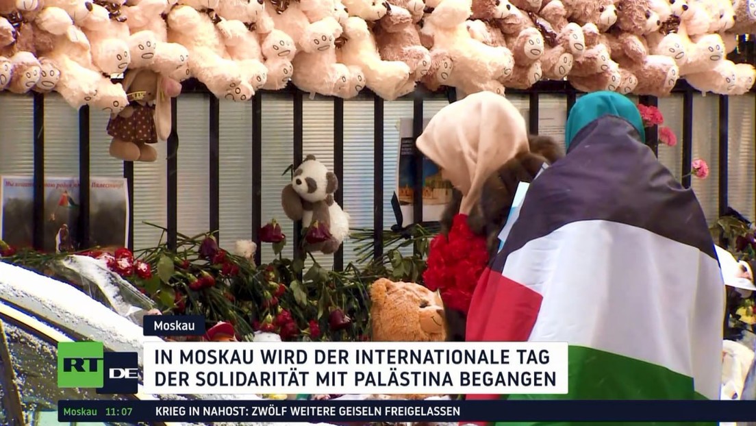 In Moskau wird der Internationale Tag der Solidarität mit Palästina begangen