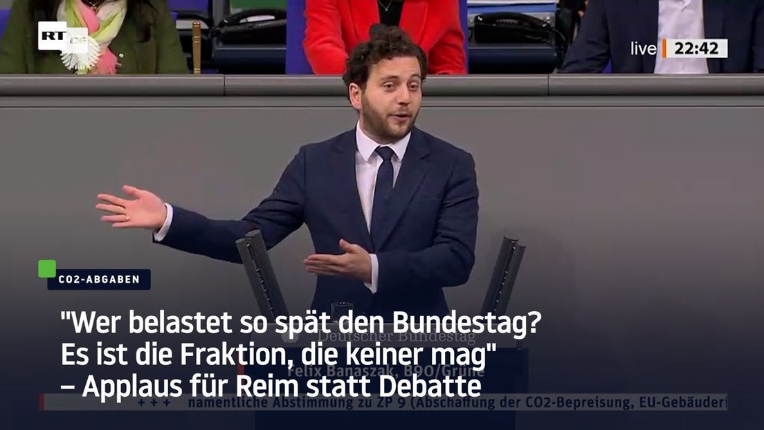 "Wer belastet so spät den Bundestag? Es ist die Fraktion, die keiner mag"
