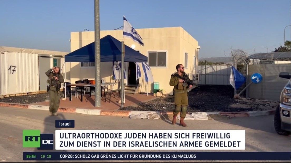 Andrang bei IDF: Ultraorthodoxe Juden melden sich freiwillig zum Wehrdienst