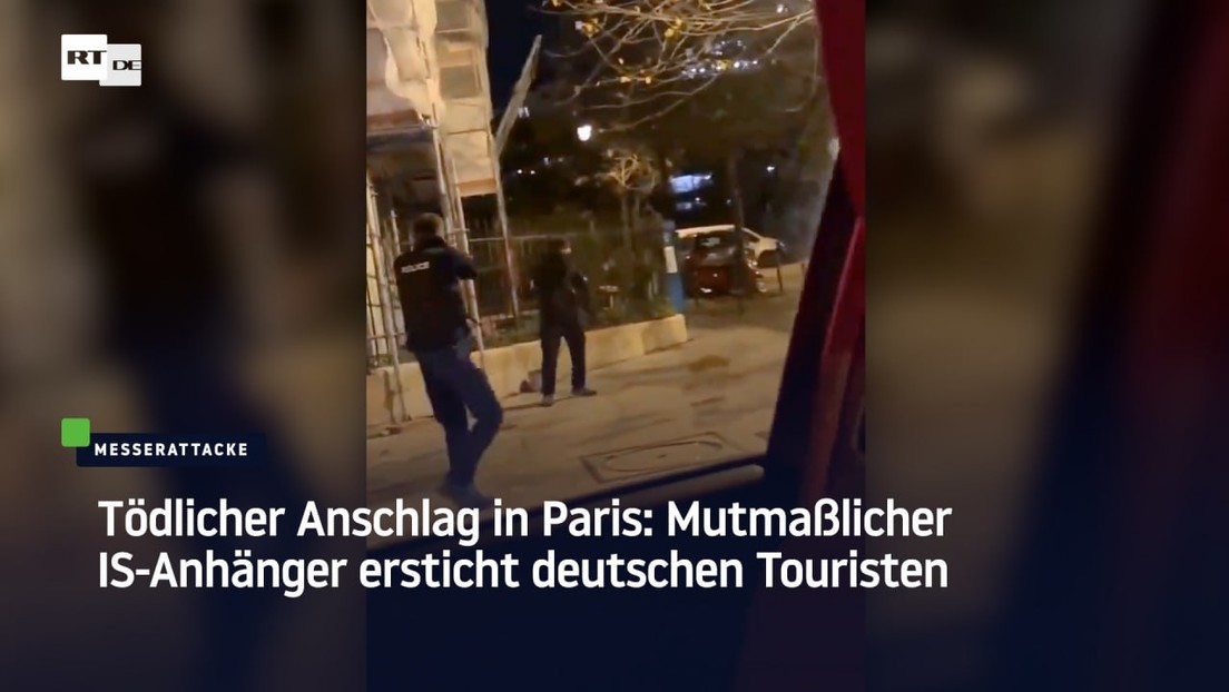Tödlicher Anschlag in Paris: Mutmaßlicher IS-Anhänger ersticht deutschen Touristen