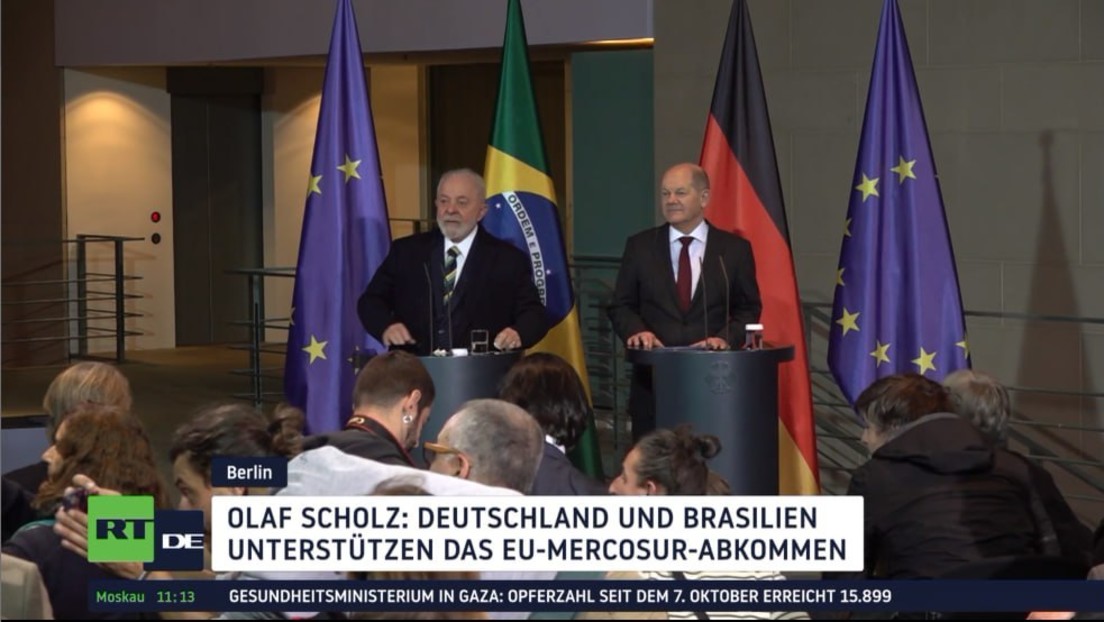 Mercosur-Abkommen: Scholz und Lula wollen schnellen Abschluss für Freihandelsabkommen