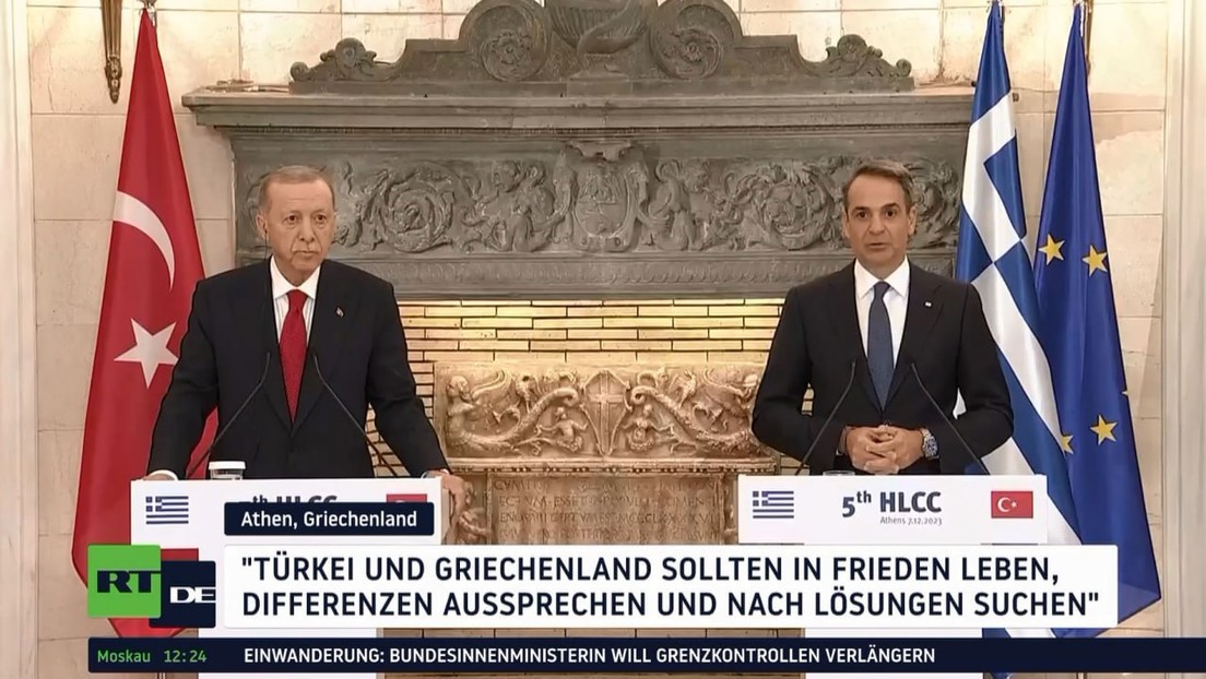 Erdoğan auf Entspannungsmission zwischen Türkei und Griechenland