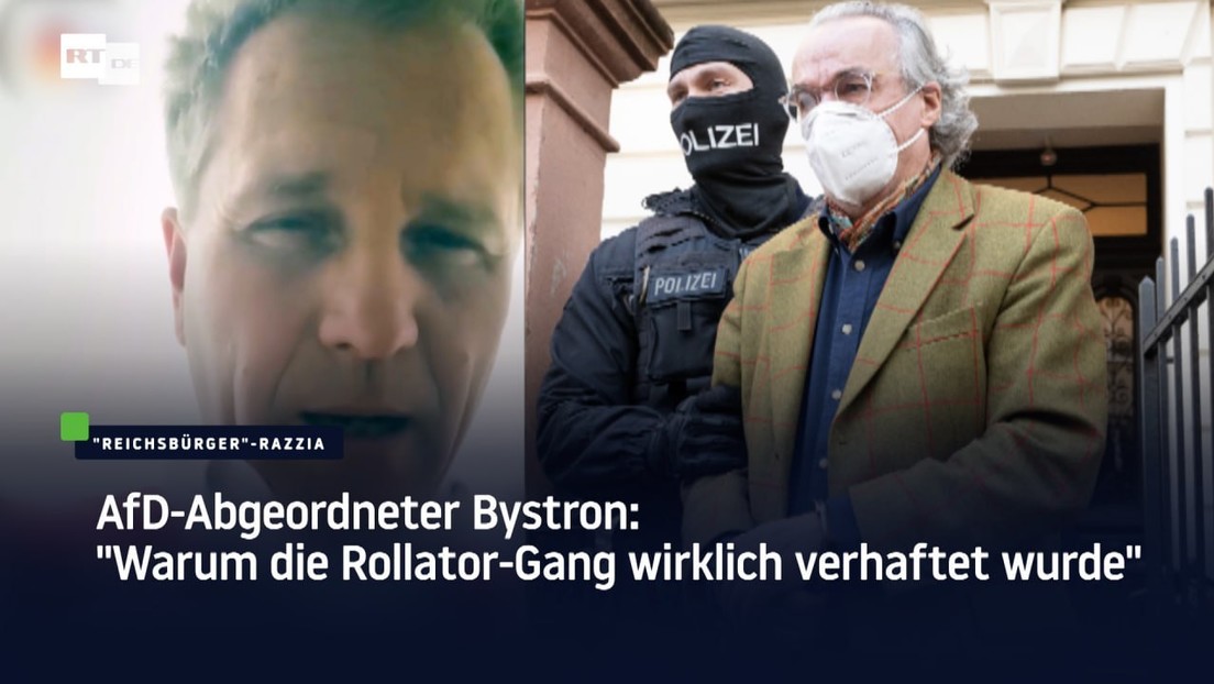 "Warum die Rollator-Gang wirklich verhaftet wurde" – Bystron über "Reichsbürger"-Razzia