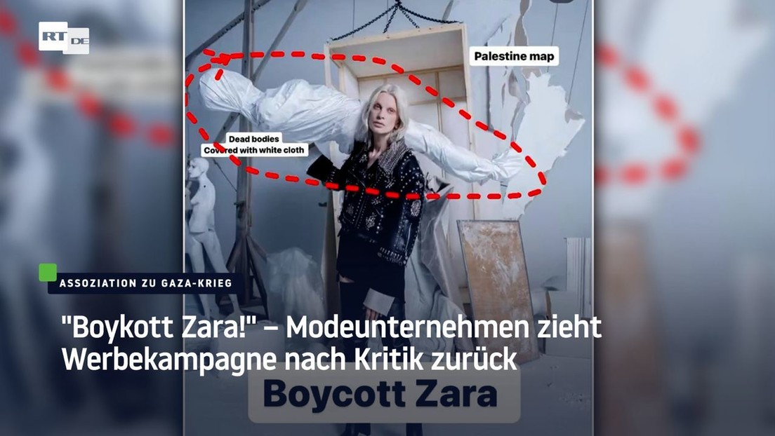 "Boykott Zara!" – Modeunternehmen zieht Werbekampagne nach Kritik zurück