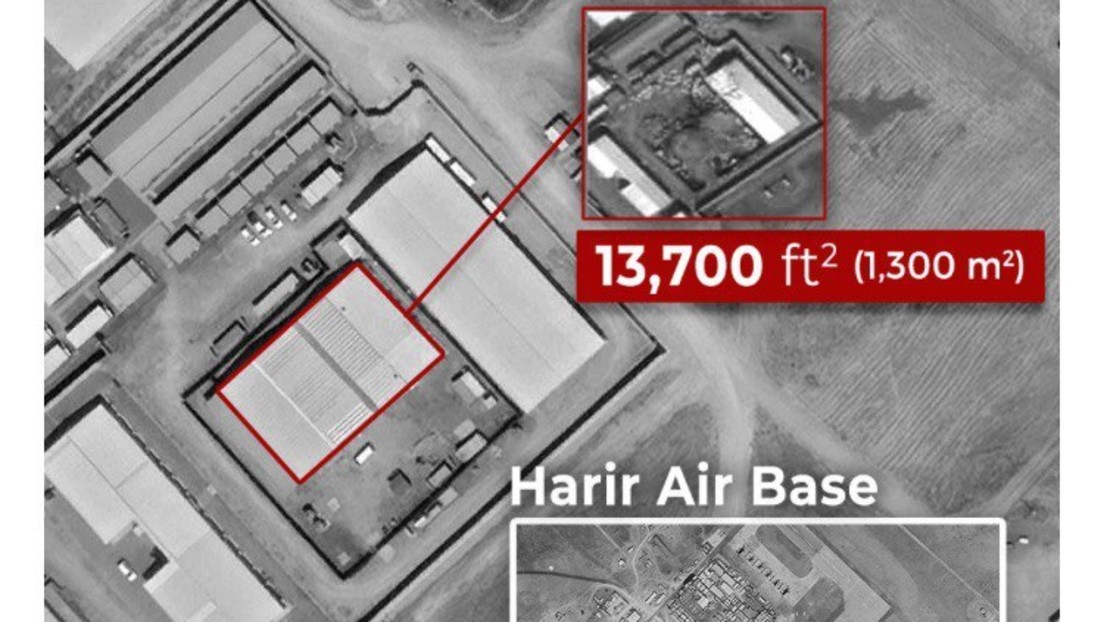 Nach Drohnenangriffen: Satellitenfotos zeigen zerstörte Gebäude auf US-Luftwaffenstützpunkt im Irak