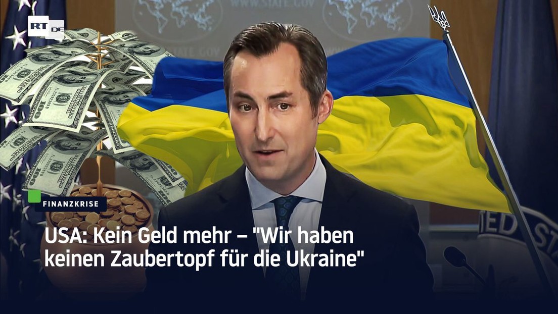 USA: Kein Geld mehr – "Wir haben keinen Zaubertopf für die Ukraine"